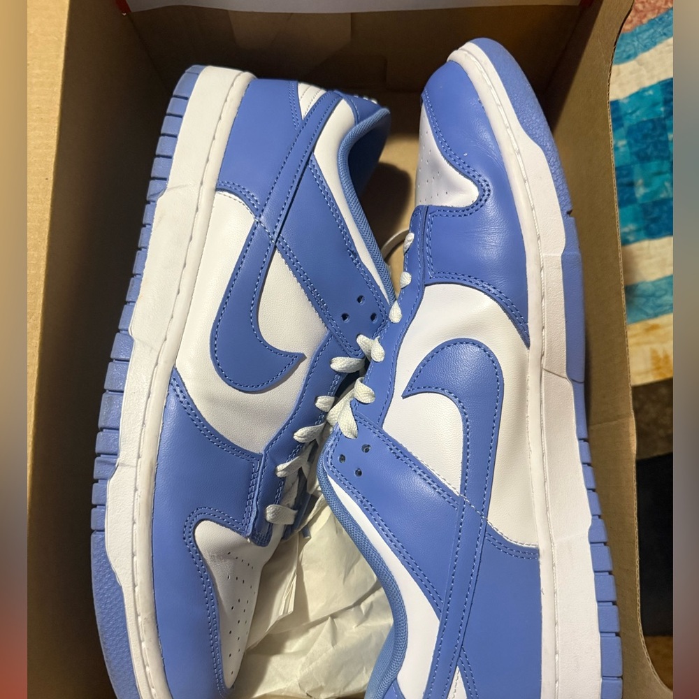 Nike Sky Blue and White Athletic Shoes